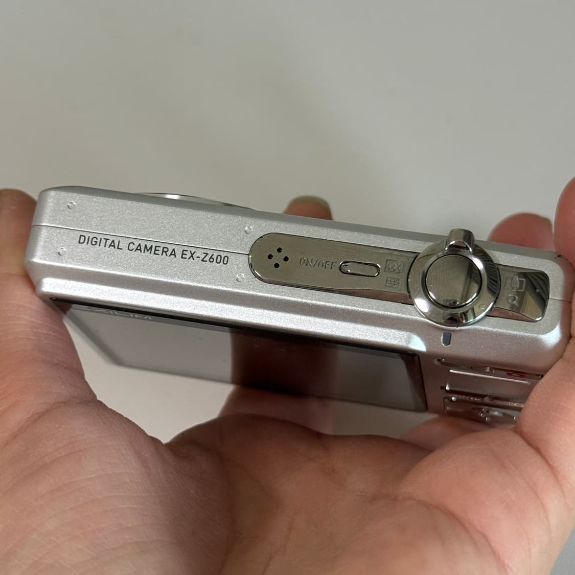 카시오 엑실림 z600 빈티지 디카 디지털카메라 실버 상품이미지6