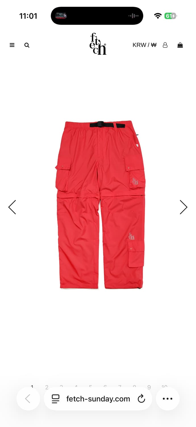 페치 바지 미듐  상품이미지1