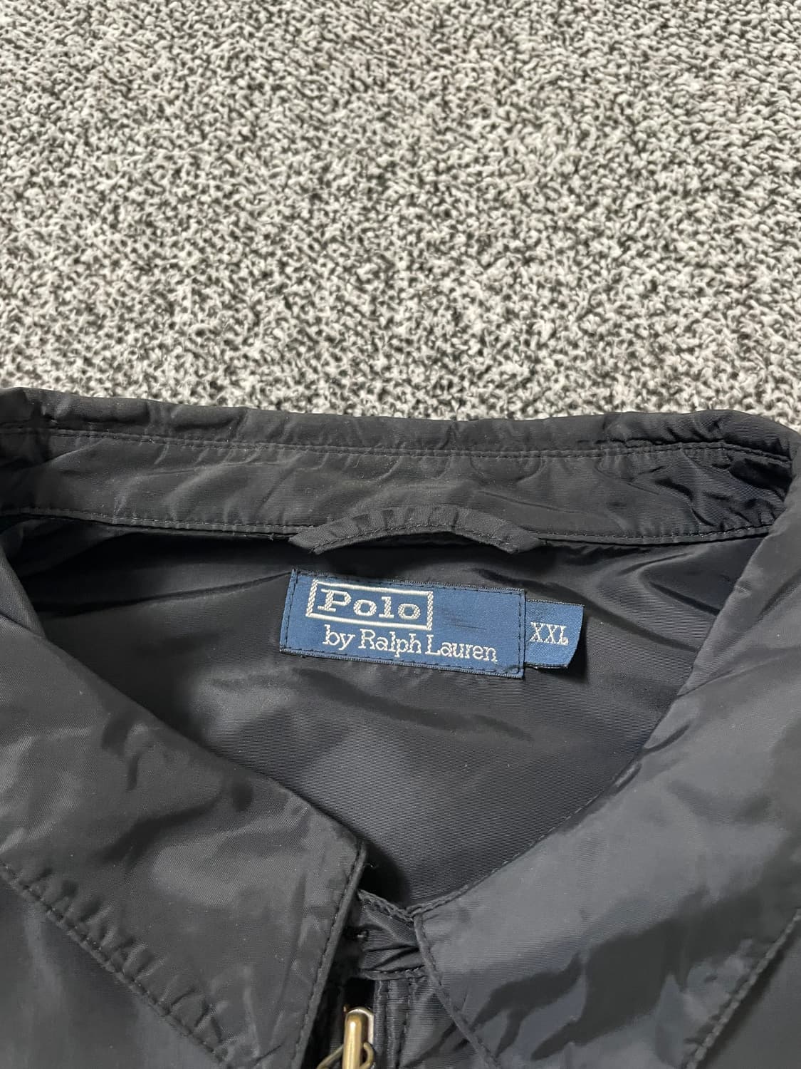 빈티지9. 폴로랄프로렌 나일론 베이포트 바람막이 점퍼 블랙 상품이미지2