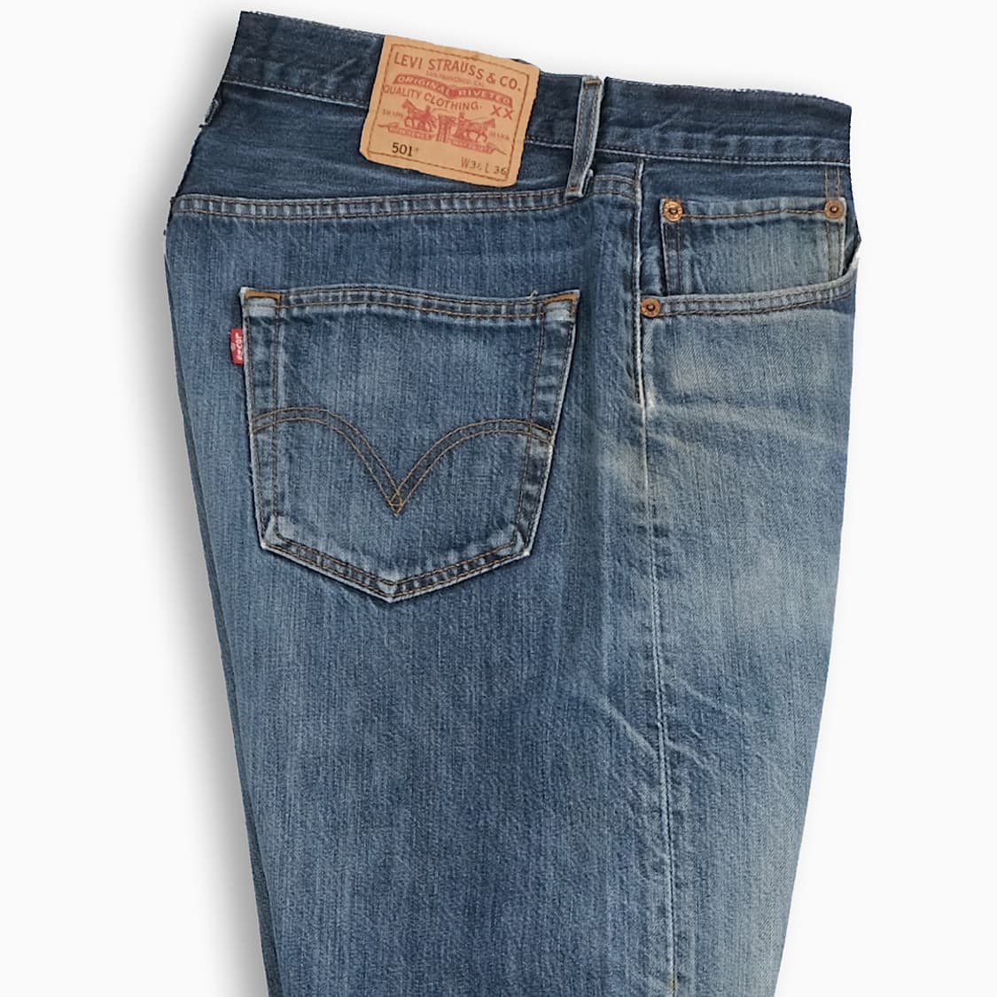 빈티지 리바이스 501 진청 32 인치 LV50134593 상품이미지5