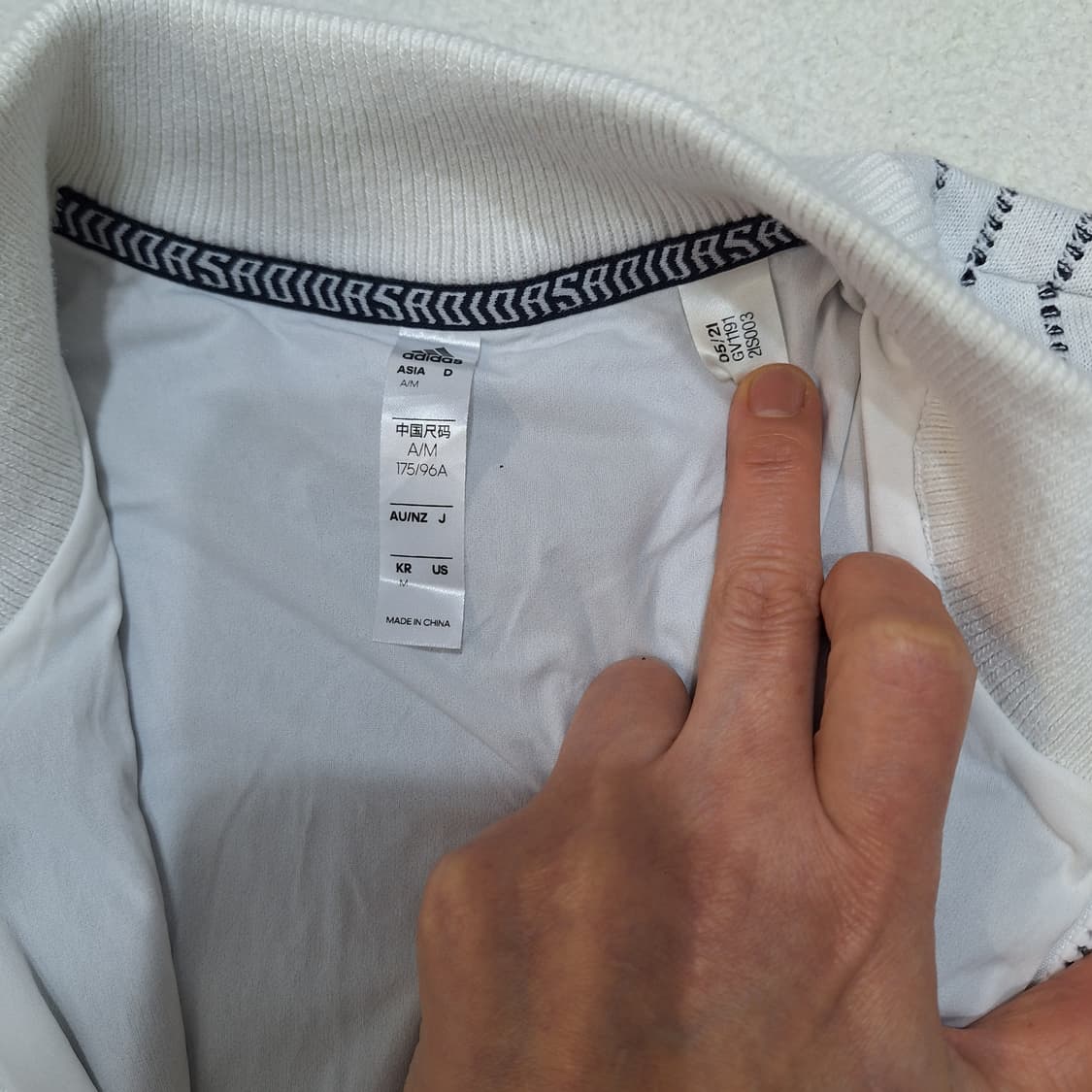 아디다스골프  방풍가디건95(상태좋음) 상품이미지2