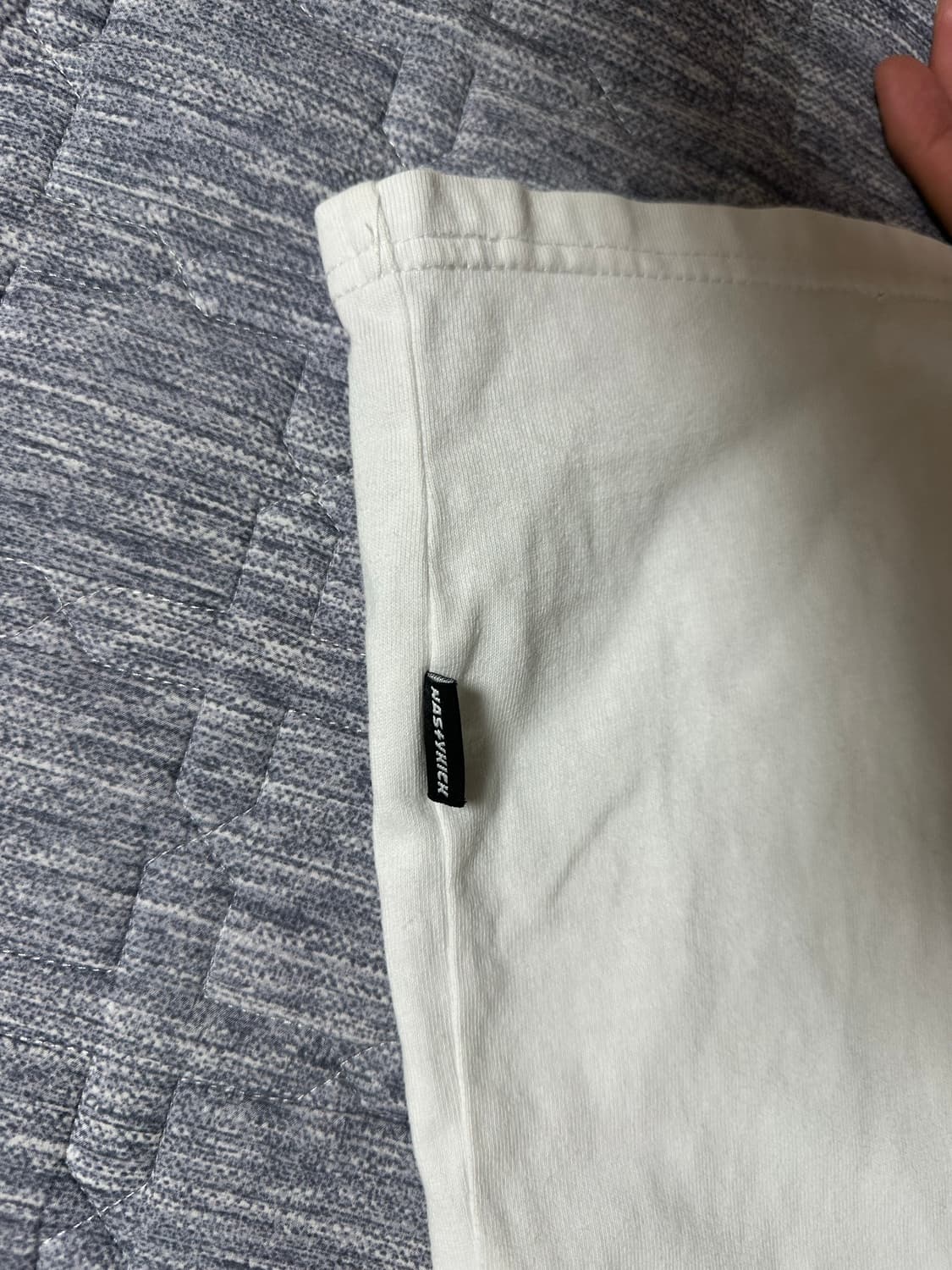 카이파이 (네스티킥) Kinsum Logo Tee 화이트 반팔 티 상품이미지4