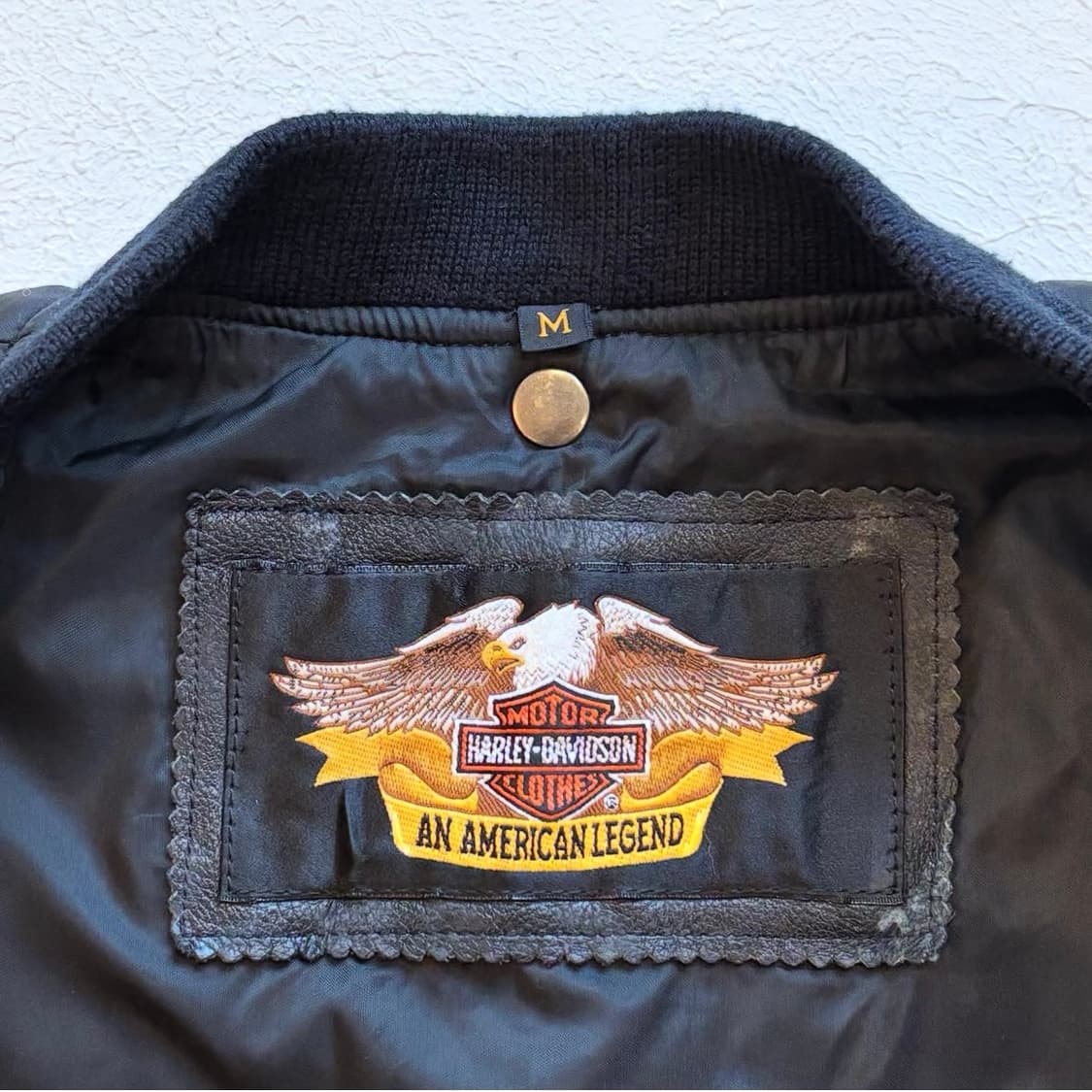 할리데이비슨 퀼팅 블랙 베스트 자켓 상품이미지6