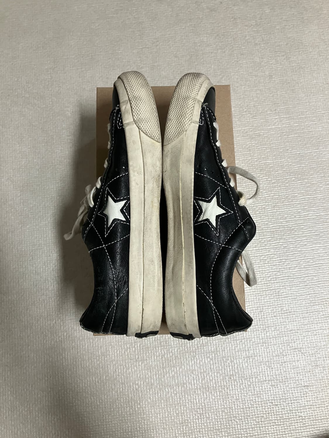 컨버스 원스타 존바바토스 블랙 레더 240 상품이미지5