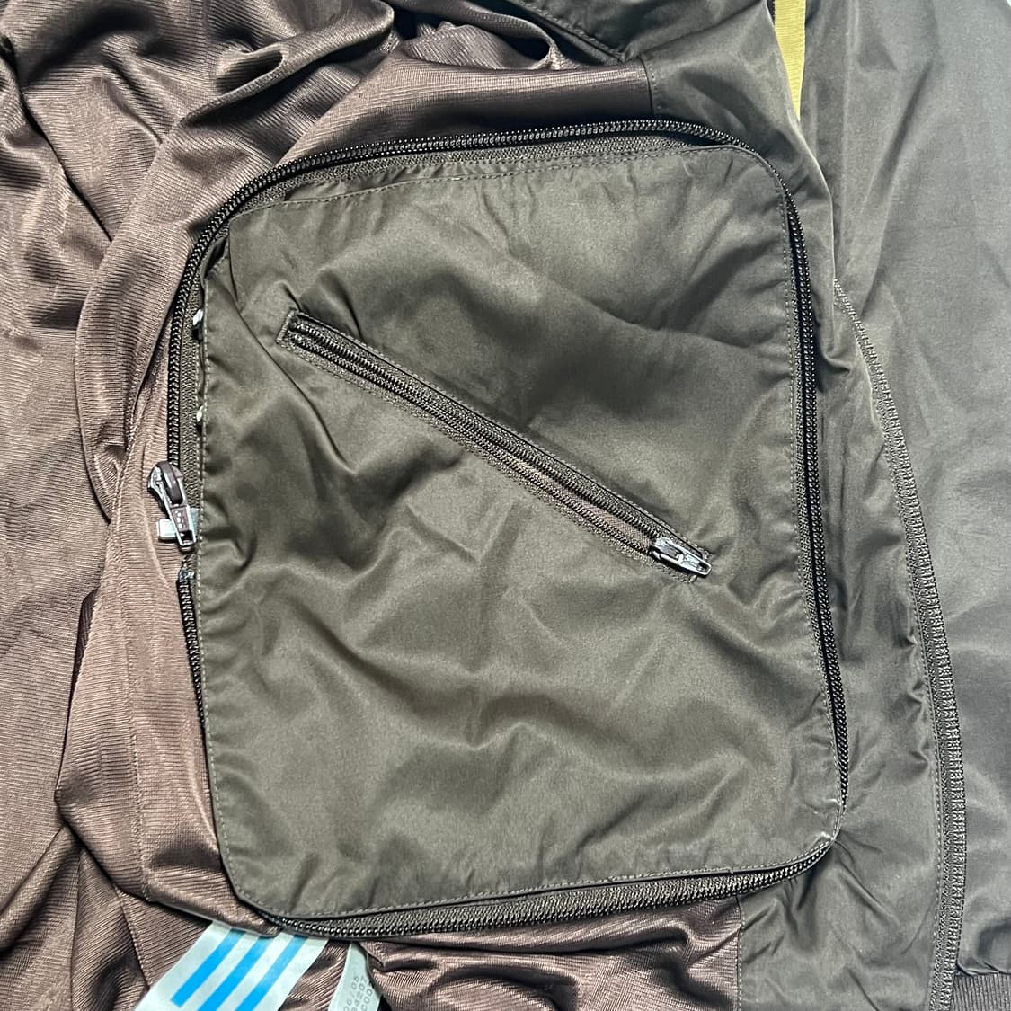 95 아디다스 슈퍼스타 트위스트 브라운 트랙자켓 상품이미지4