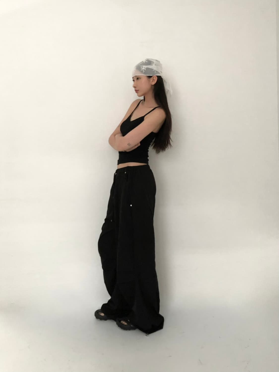 [YUE] yue project 매니 나일론 팬츠 상품이미지3