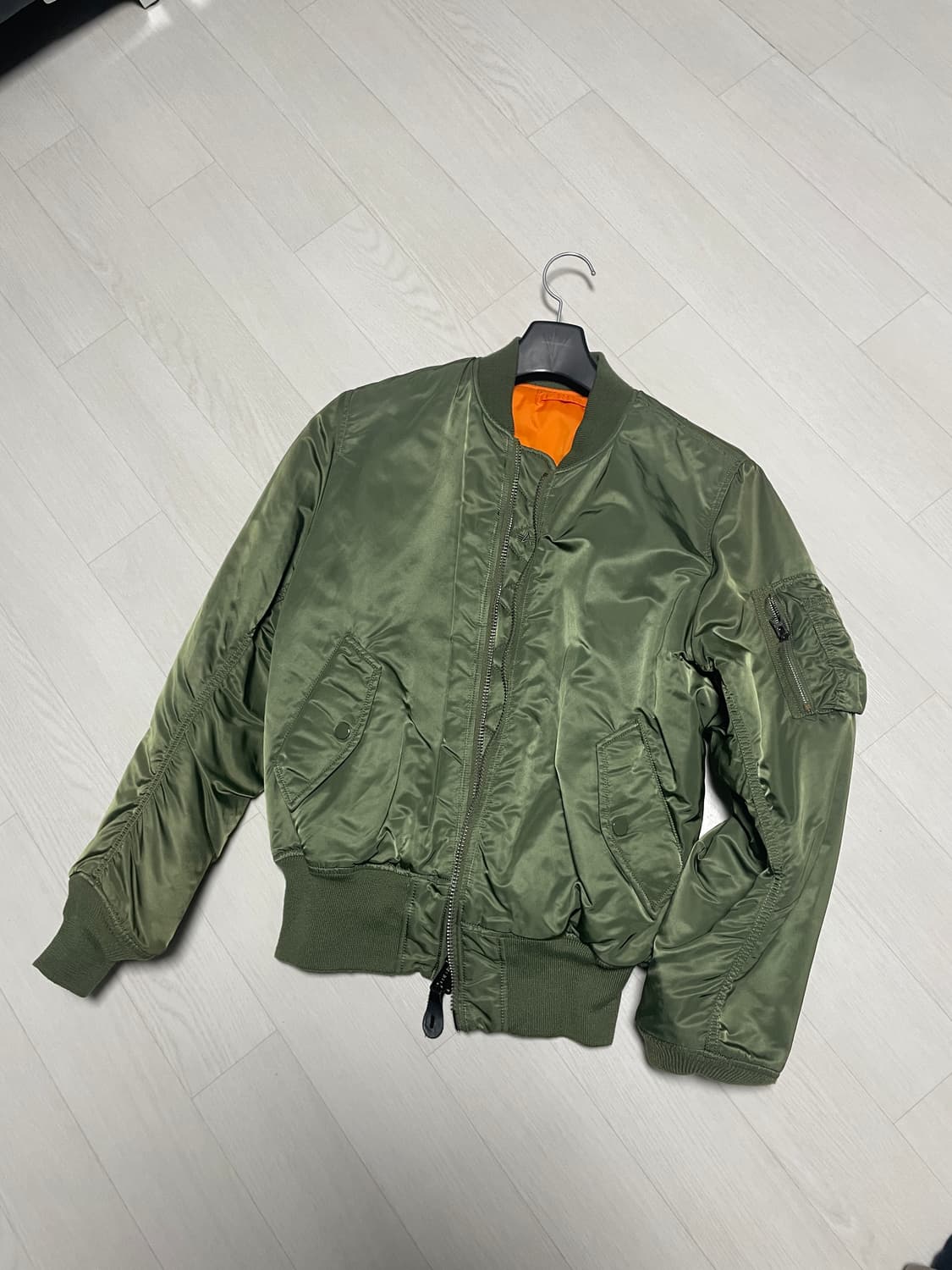 (S) 알파인더스트리 ma-1 레귤러핏 상품이미지1