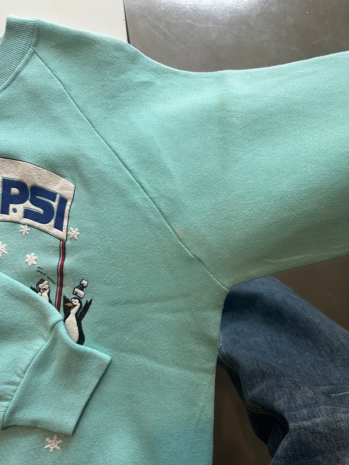 90’s usa 스키 펩시 스웻셔츠 맨투맨 상품이미지4