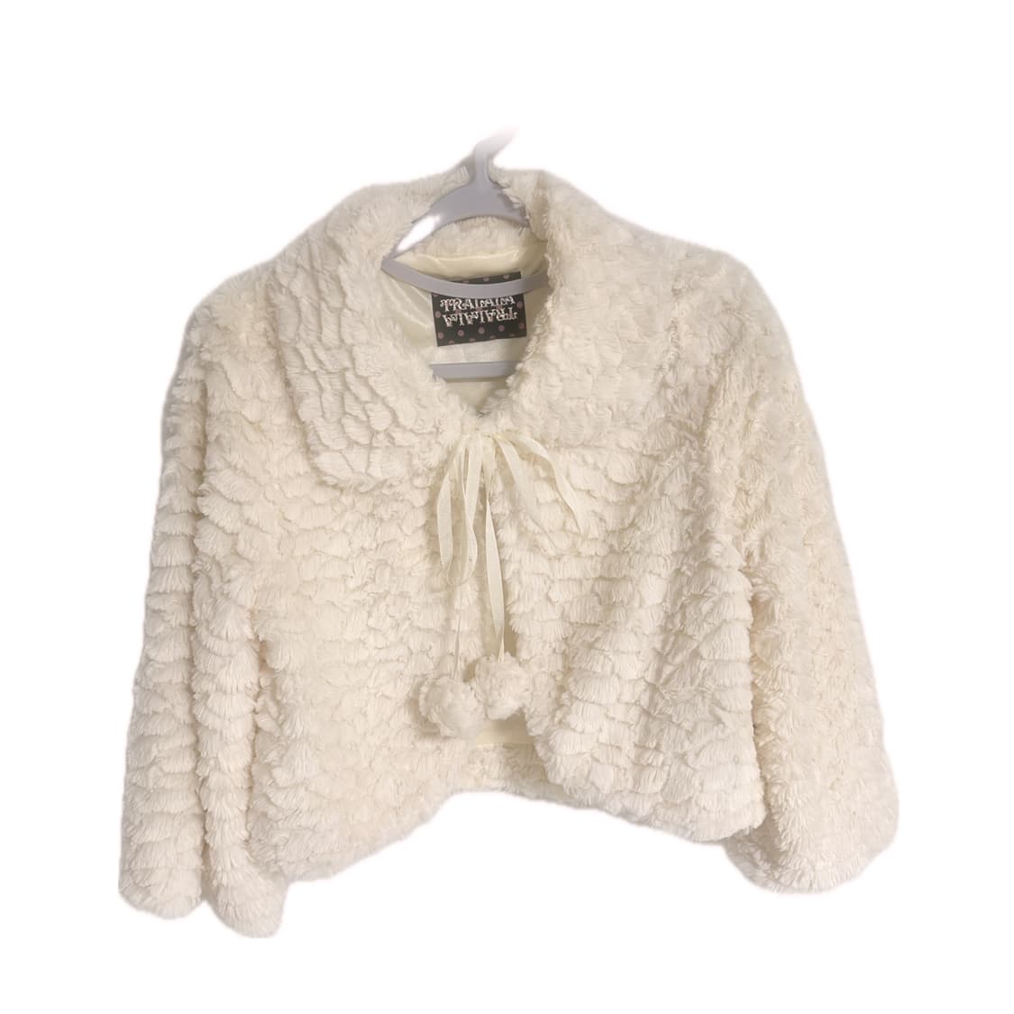 트랄라라 히메갸루 폼폼이 볼레로 퍼케이프 상품이미지2