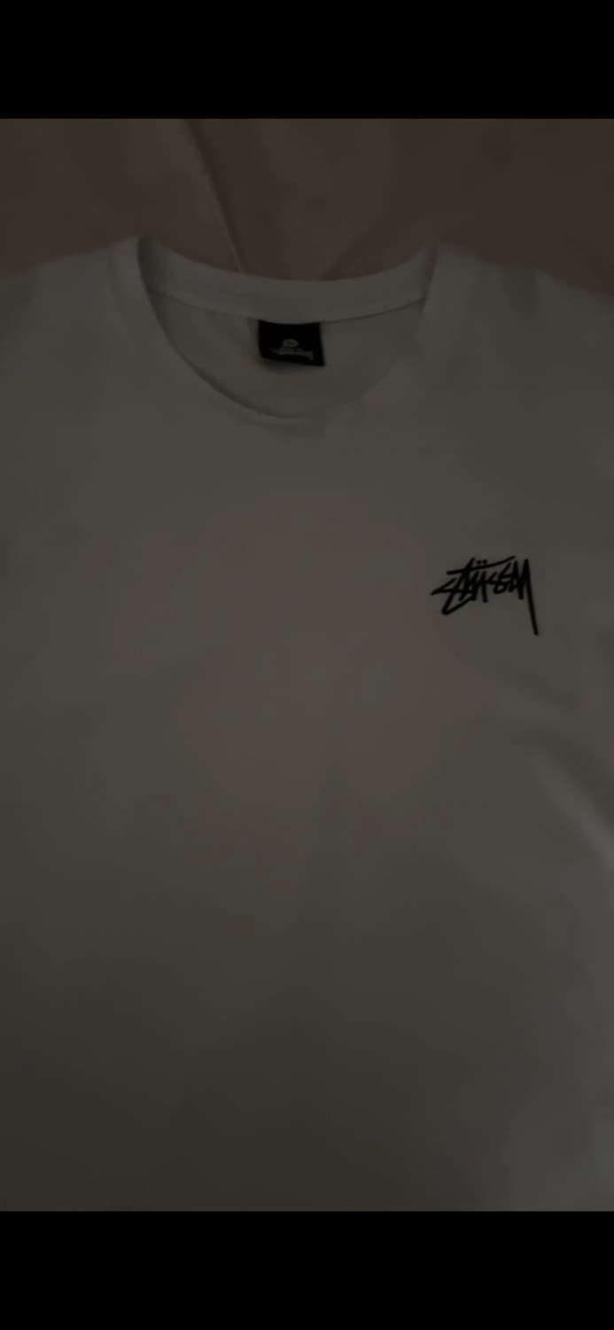 스투시 흰색 반팔 상품이미지1
