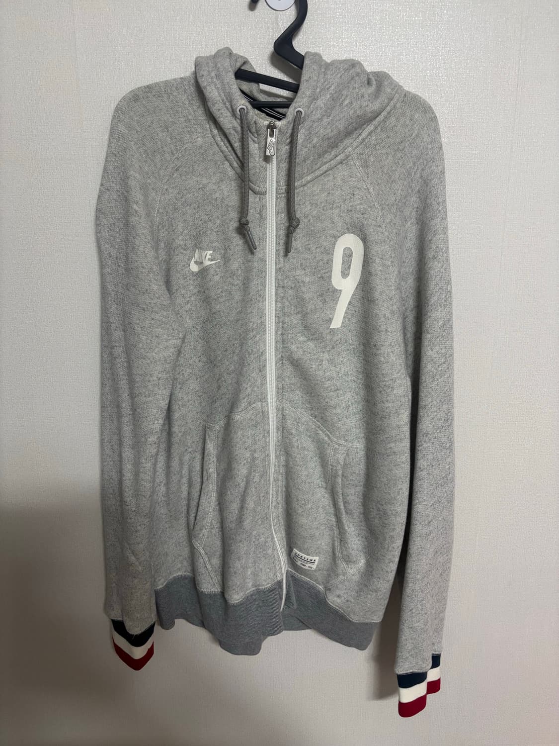 나이키 회색 후드집업 (l사이즈) 상품이미지1
