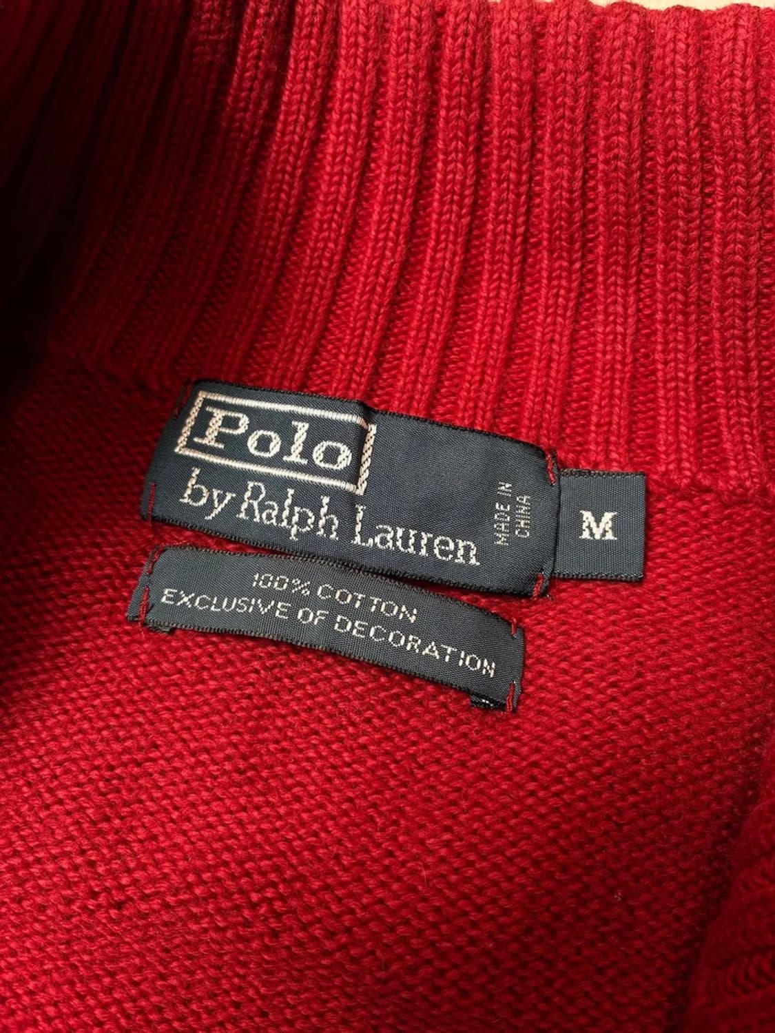 폴로 랄프로렌 00's 시그니처 하프집 니트 PN6401 상품이미지6