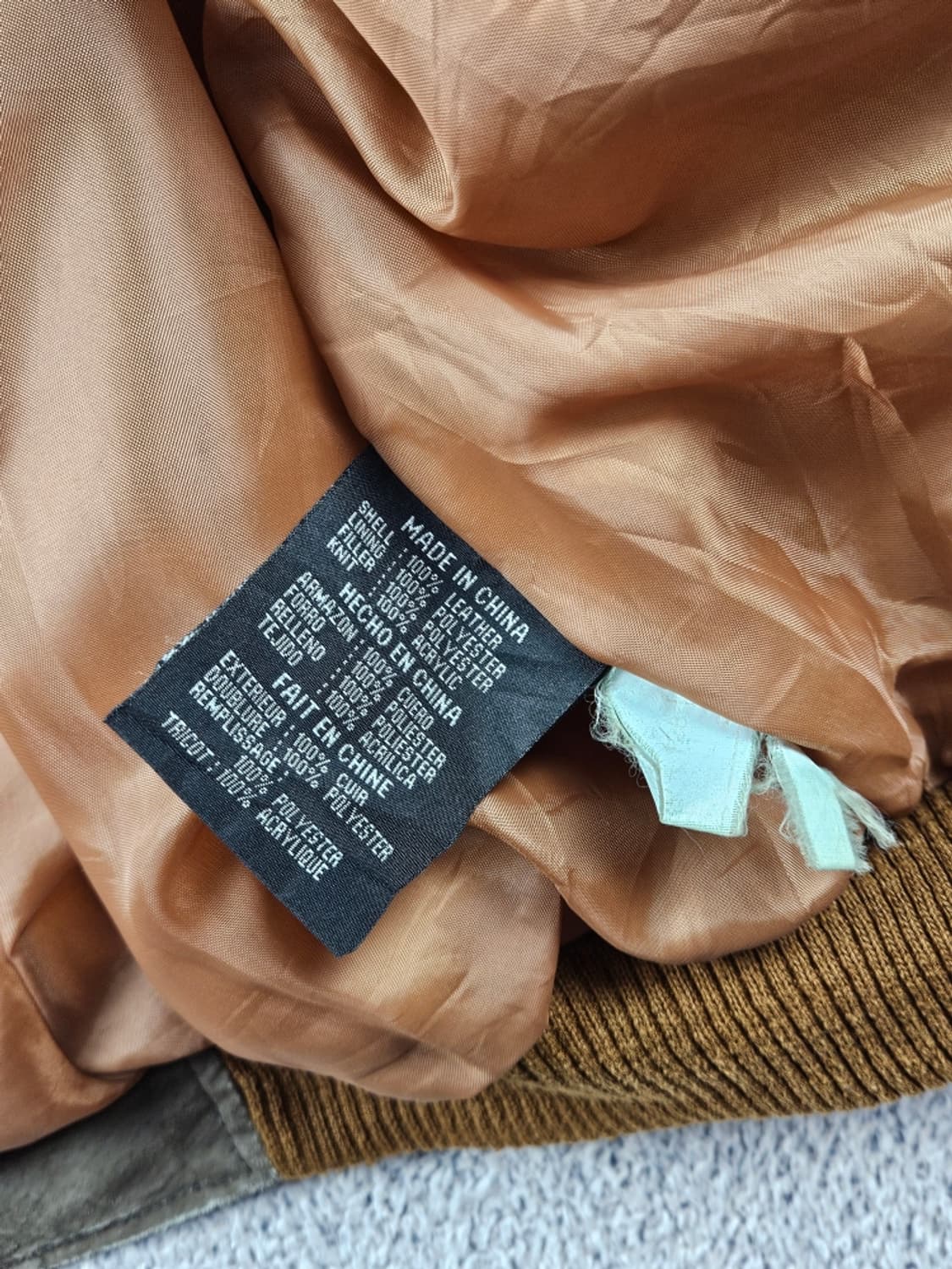 스타터 돈피 스웨이드 스타장 바시티 자켓 ( L ) / 11105 상품이미지9