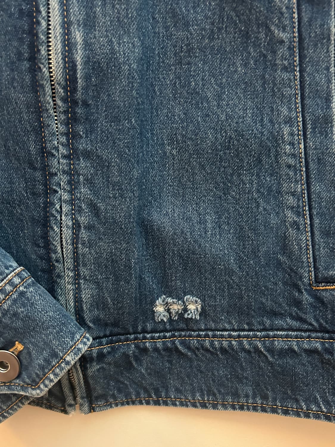 [M] 프라다 워시드 데님 자켓 상품이미지5