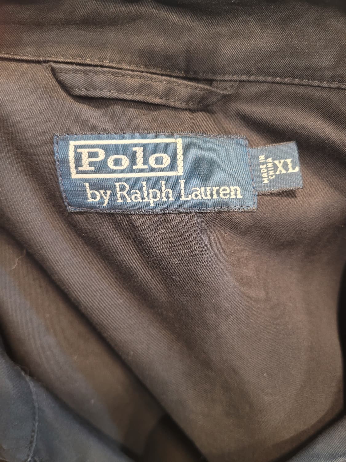 90' 폴로 블랙 싱글 코트 XL 상품이미지4