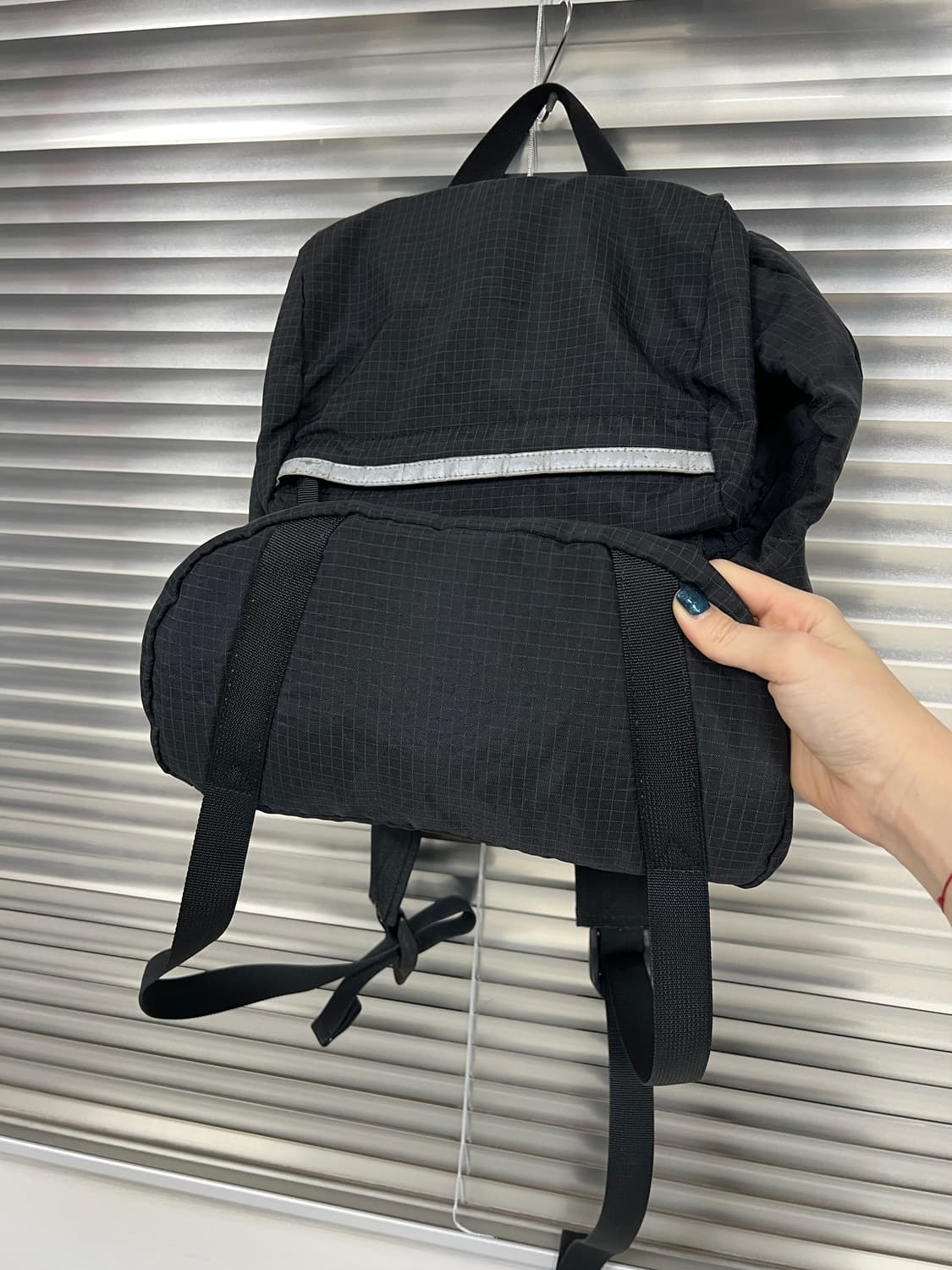 PORTER-RIPSTOP BACKPACK/RUCKSACK(Black) 상품이미지9