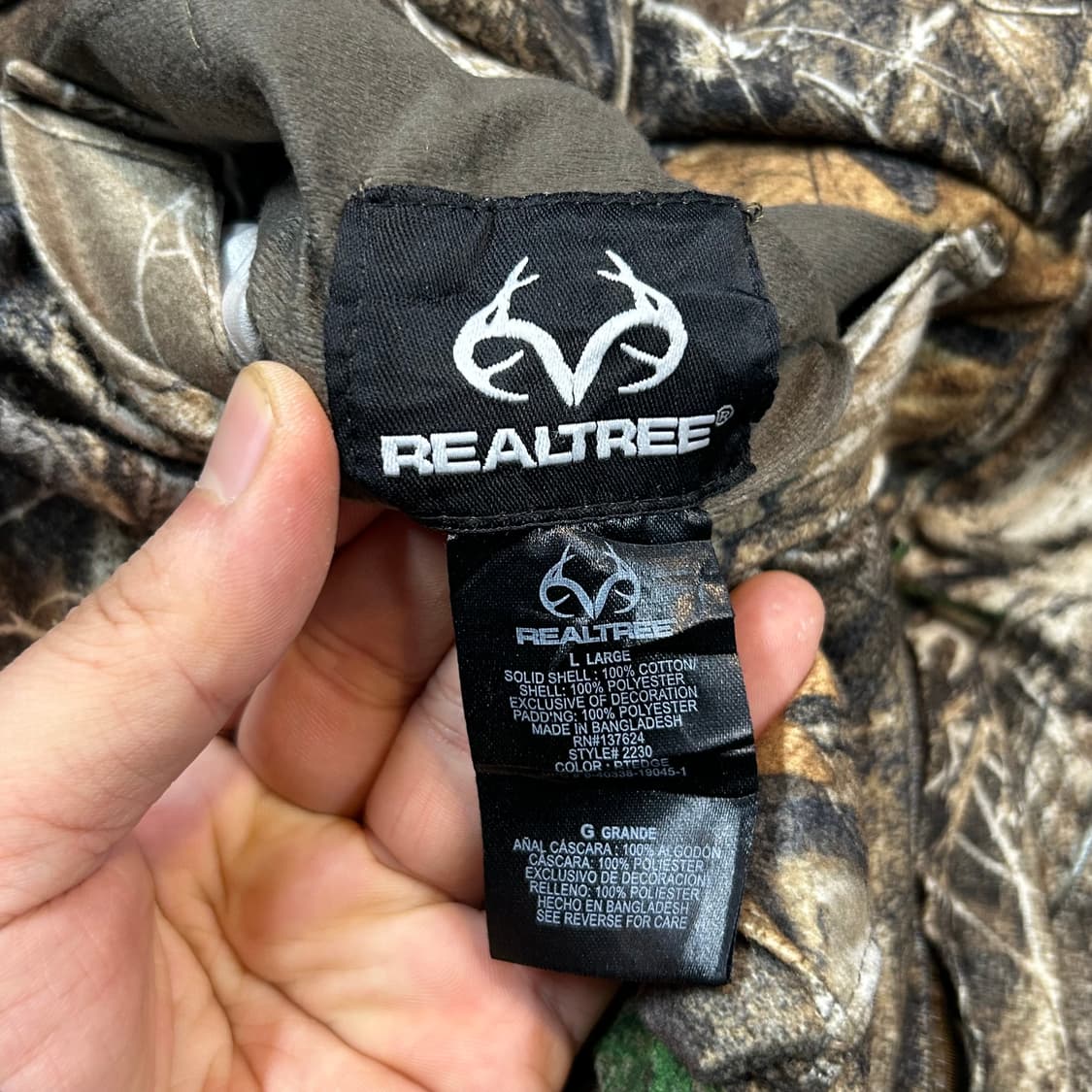 L) USA 리얼트리 리버서블 양면 액티브 워크 자켓 상품이미지9