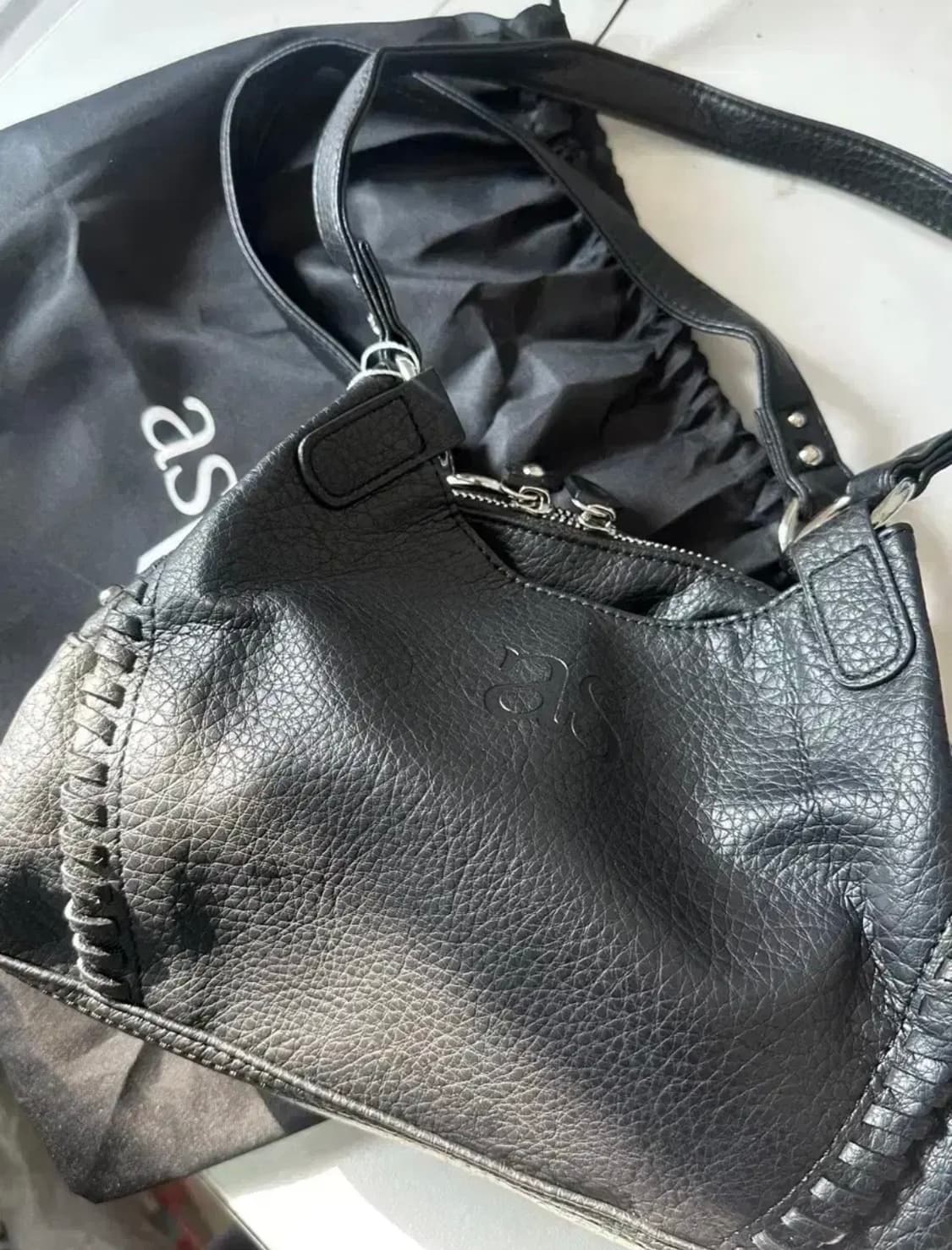 ason 애즈온 보니타 미니백 블랙 BONITA MINI BAG 상품이미지2