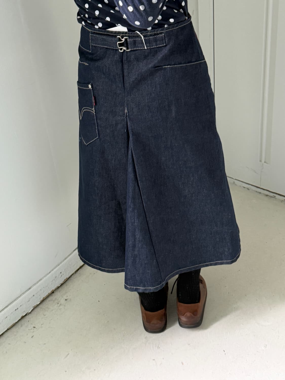 리바이스 엔지니어드 데님스커트 상품이미지3