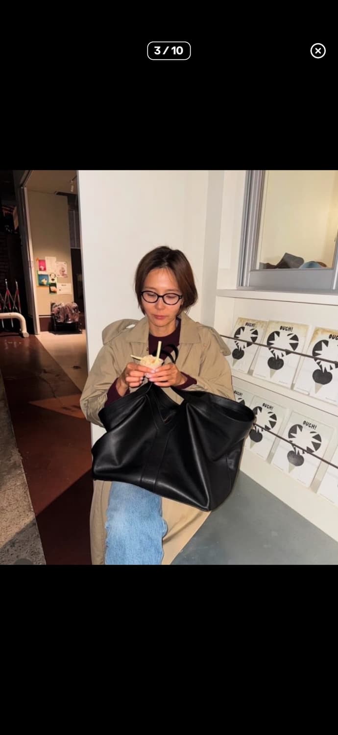 570만원, Saint Laurent 생로랑 가죽 Y 그랜드 토트백 상품이미지10