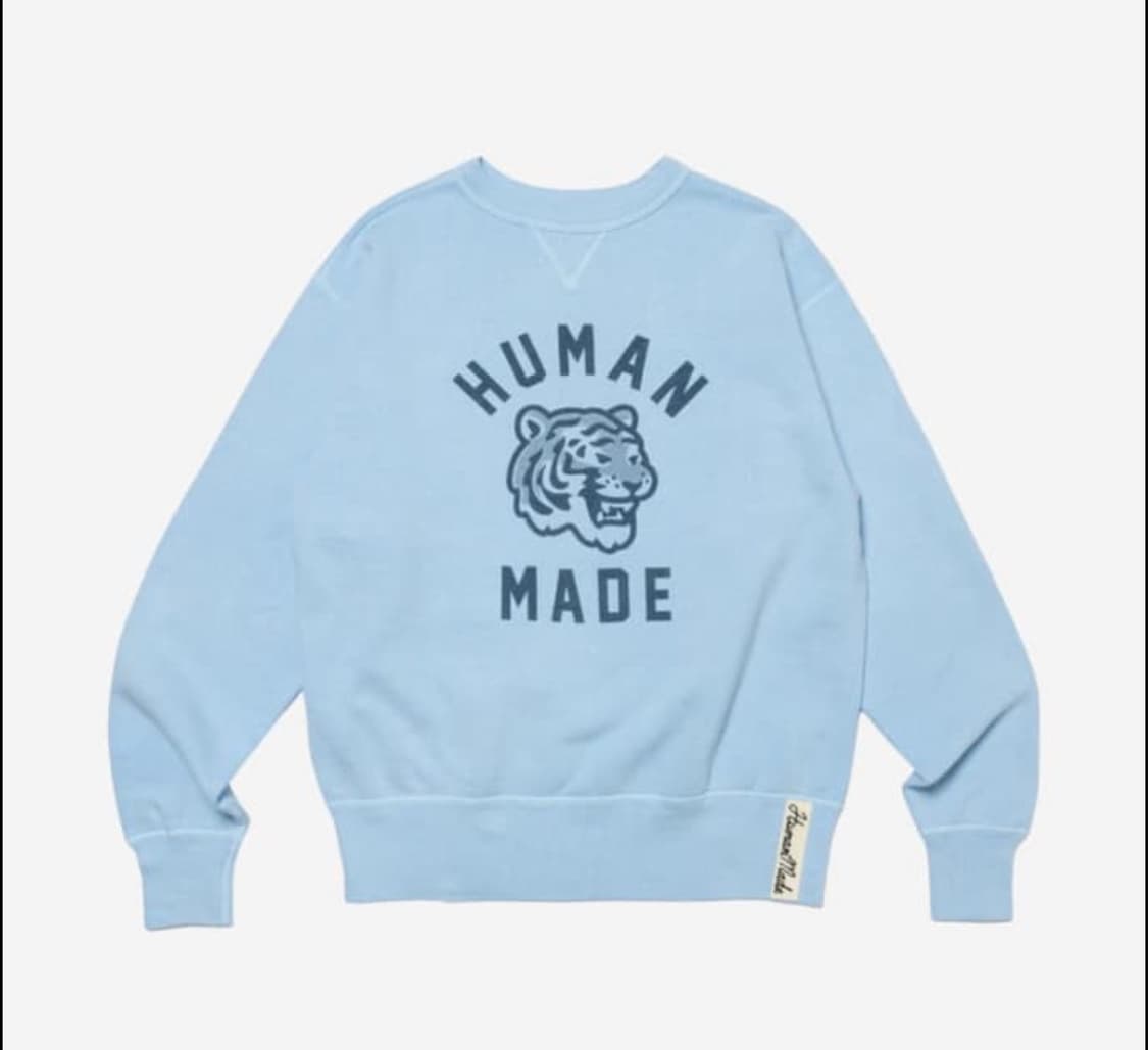 휴먼메이드 츠리아미 맨투맨 L 상품이미지1