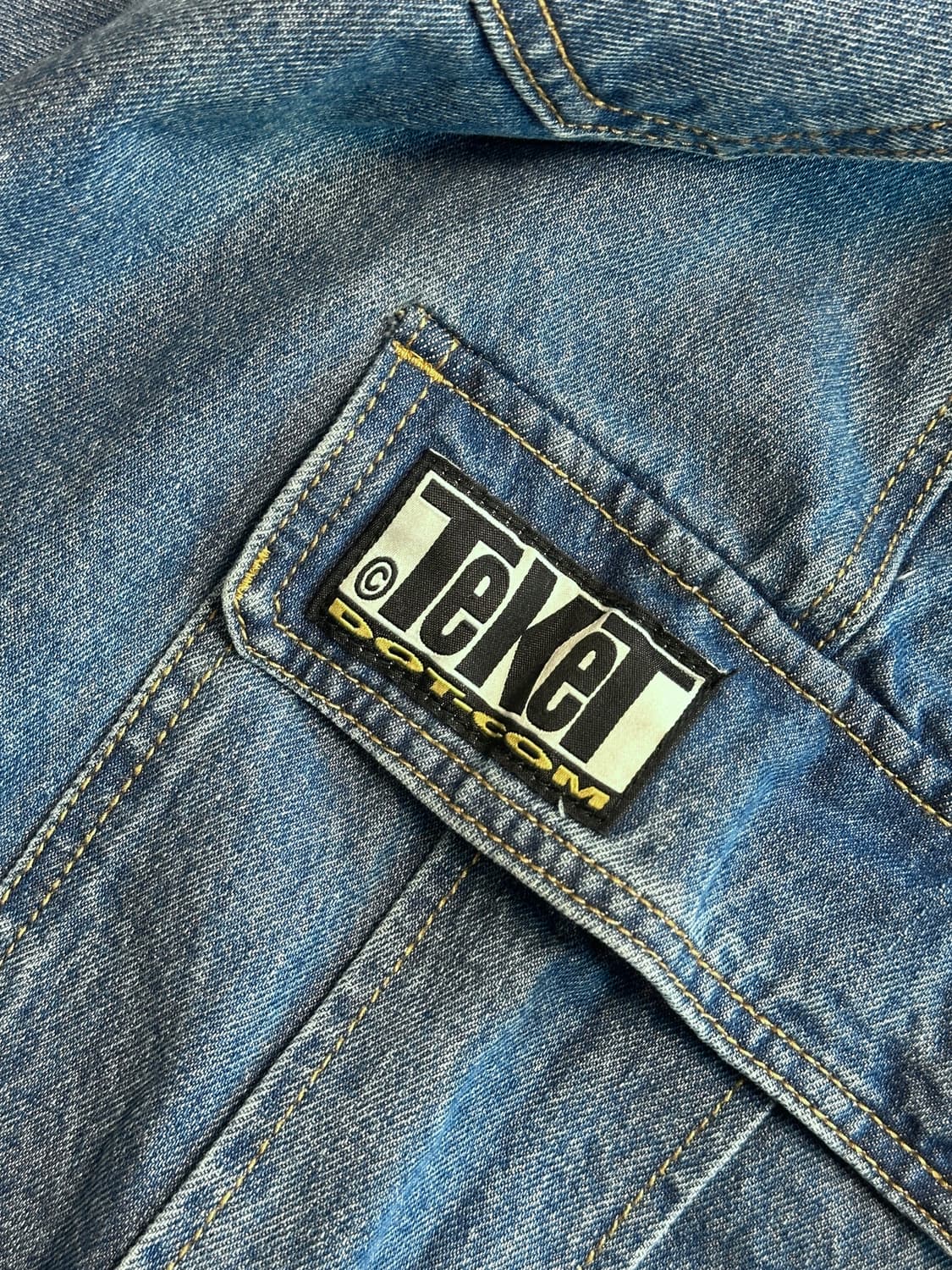 TEKET 테켓 위캔드 카고 데님 / BLUE, L SIZE 상품이미지4