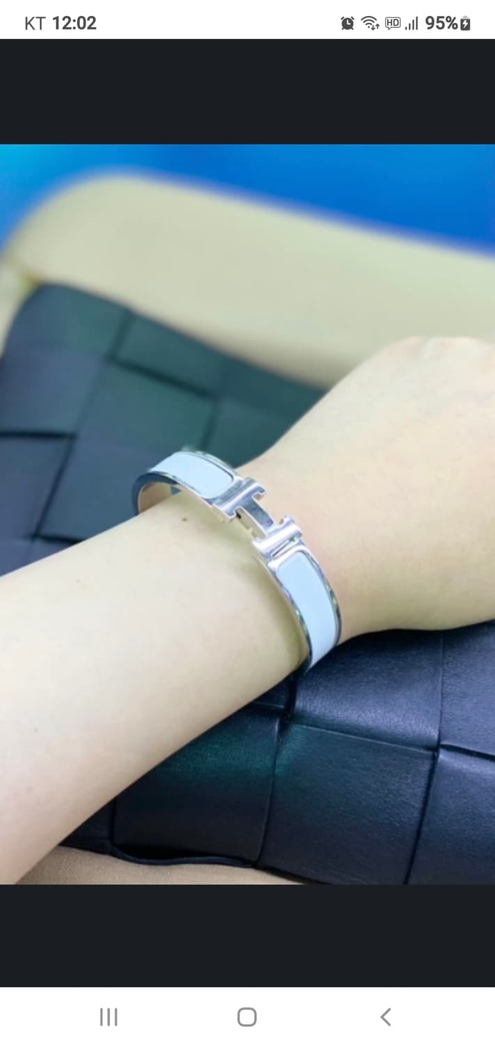 에르메스 클릭아슈pm 팔찌 정품A급(감정O) 상품이미지1