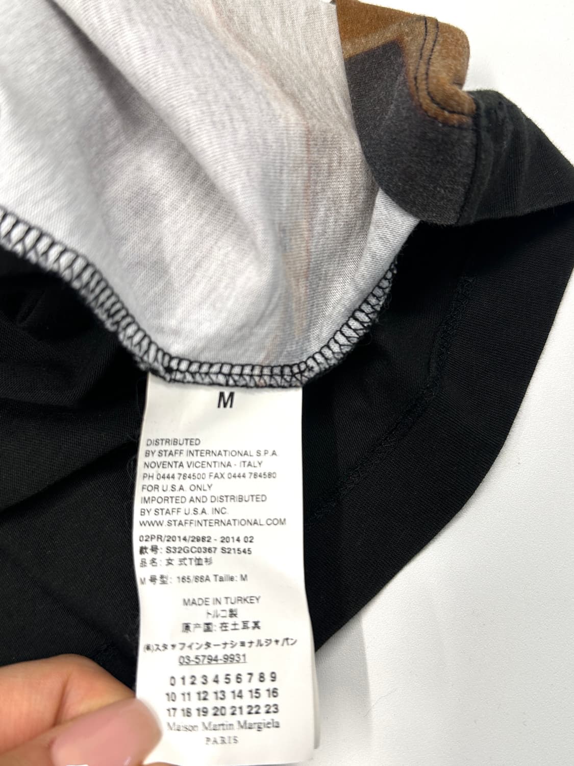 MM6 oversize neon photo shirt 상품이미지4