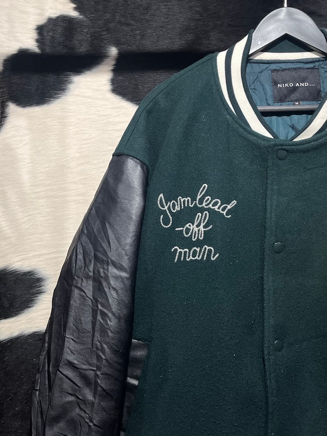 Nico and 바시티 자켓 상품이미지4