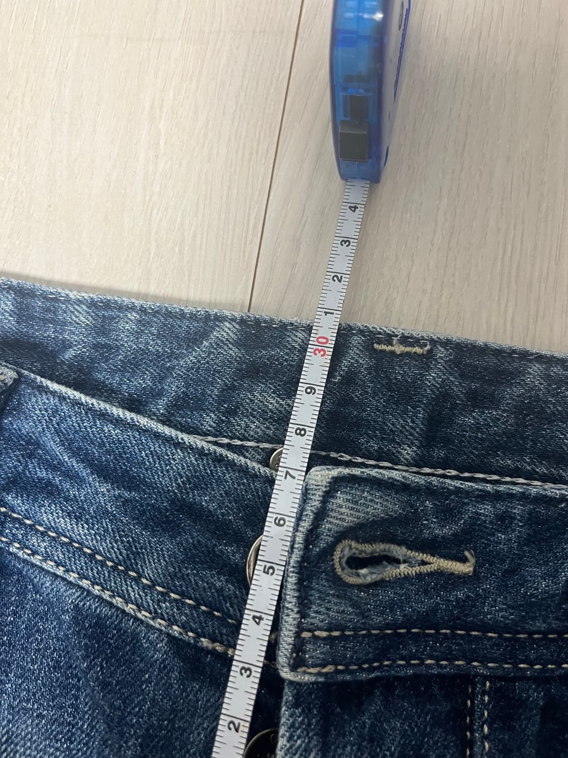 디젤 라키(LARKEE) 레귤러 일자핏 데님 W31 L30 상품이미지8