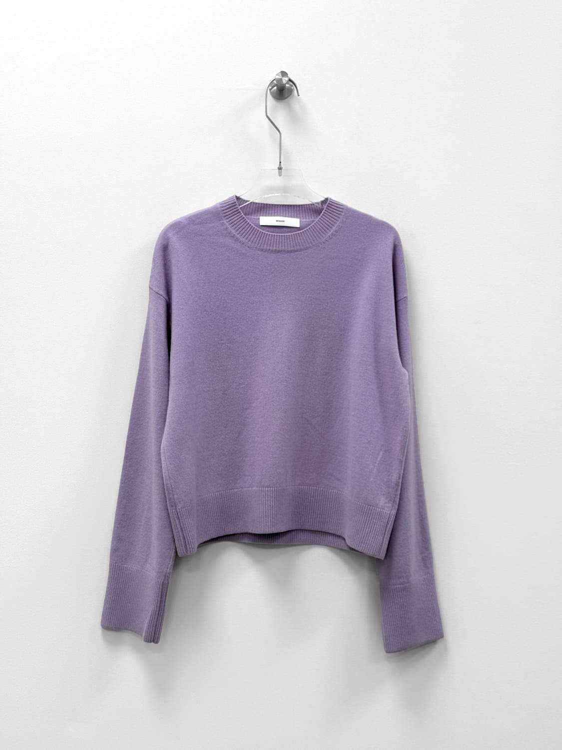 Beaker Lavender Cashmere Knit Sweater 상품이미지1