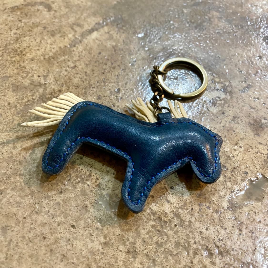 빈티지 가죽 말 키링 상품이미지4