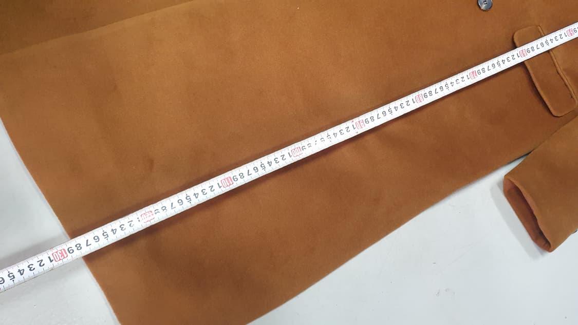 DECOROSO 브라운 더블 롱코트 XL 상품이미지6