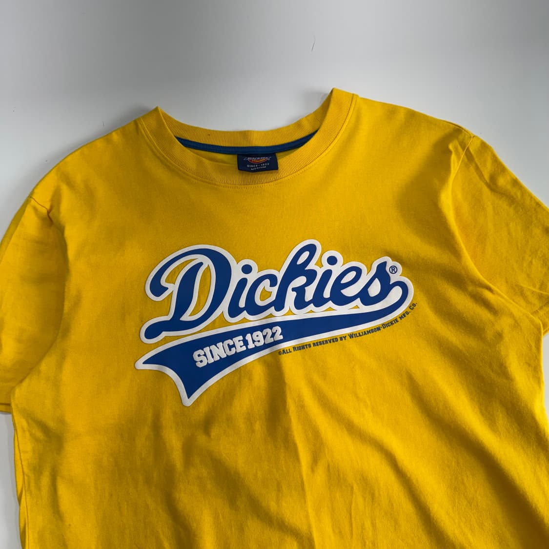 Dickies 디키즈 옐로우 반팔  상품이미지4