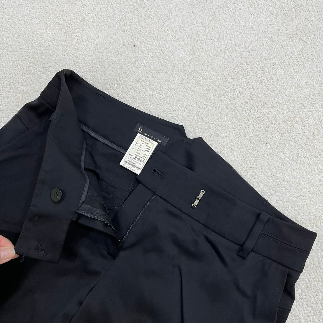 76-97 잇미샤 여성 슬랙스 바지 0312M2 상품이미지2