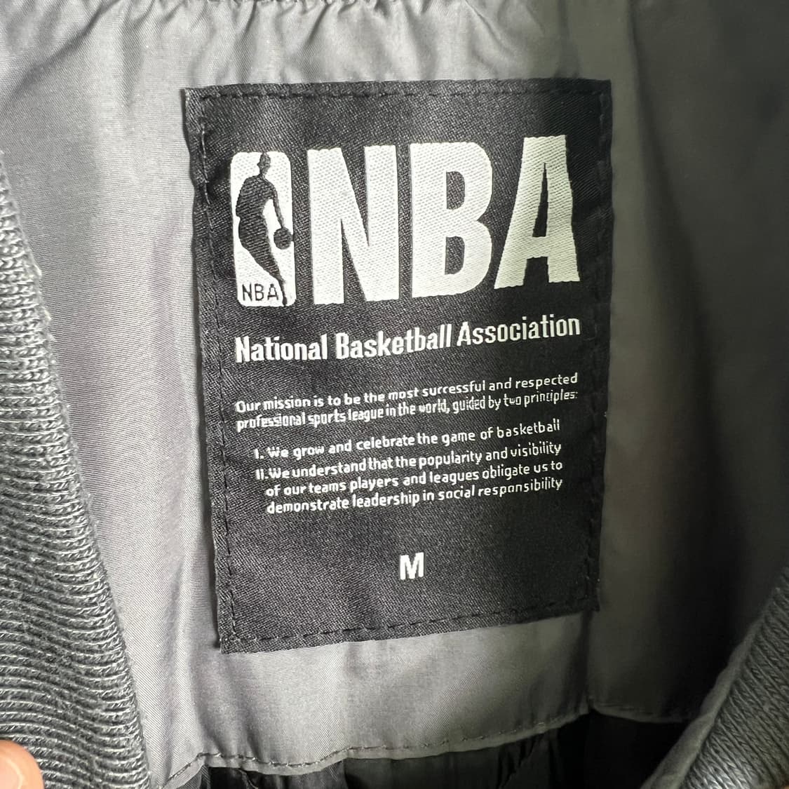 NBA 골든스테이트 항공점퍼 M 상품이미지3