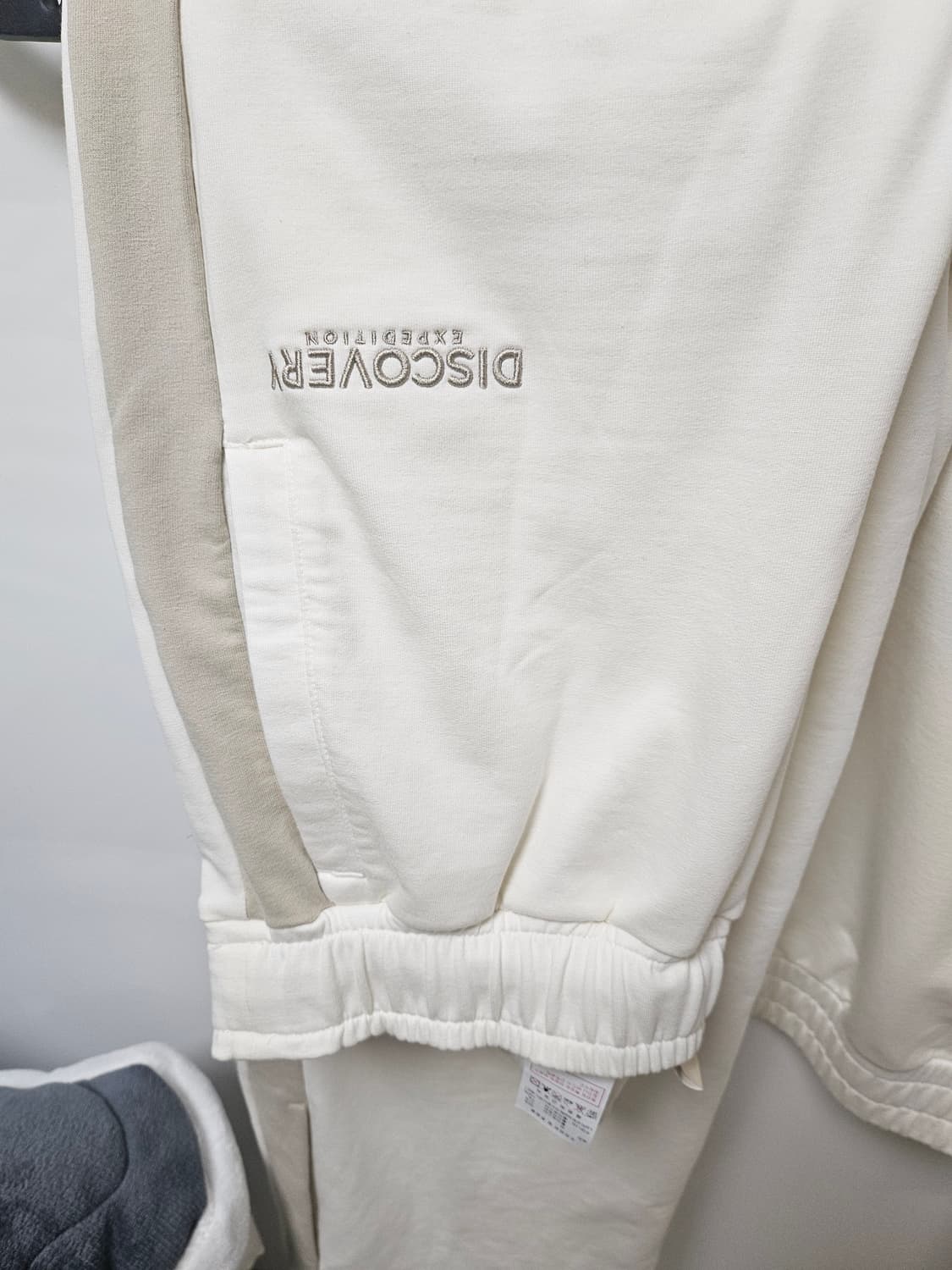 디스커버리 크롭후드집업.와이드바지세트 상품이미지5