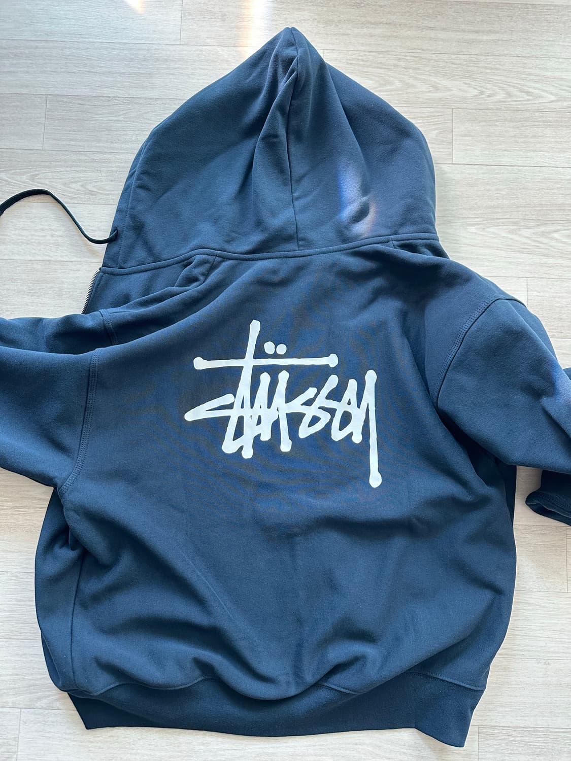 STUSSY BASIC STÜSSY ZIP HOODIE (XL) 상품이미지4