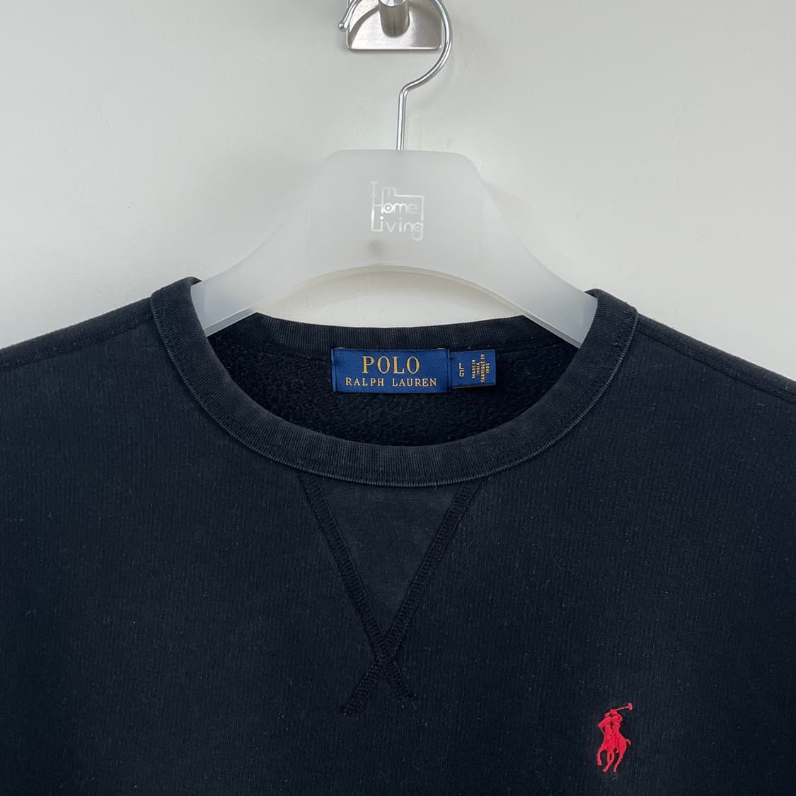 폴로 랄프로렌 신형 레드 포니 블랙 맨투맨 상품이미지5