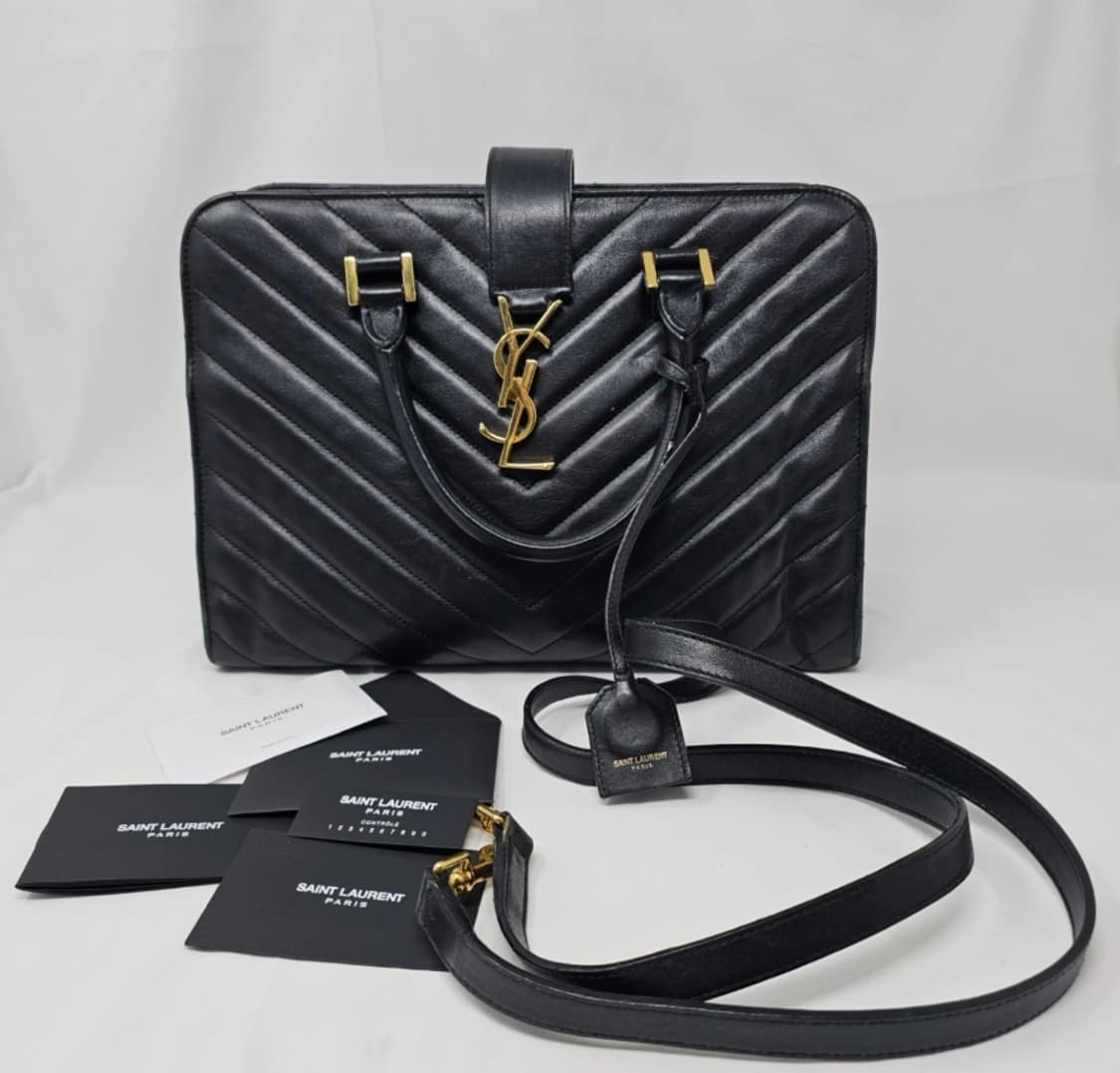 생로랑 YSL 카바스 토트백 크로스백 상품이미지2