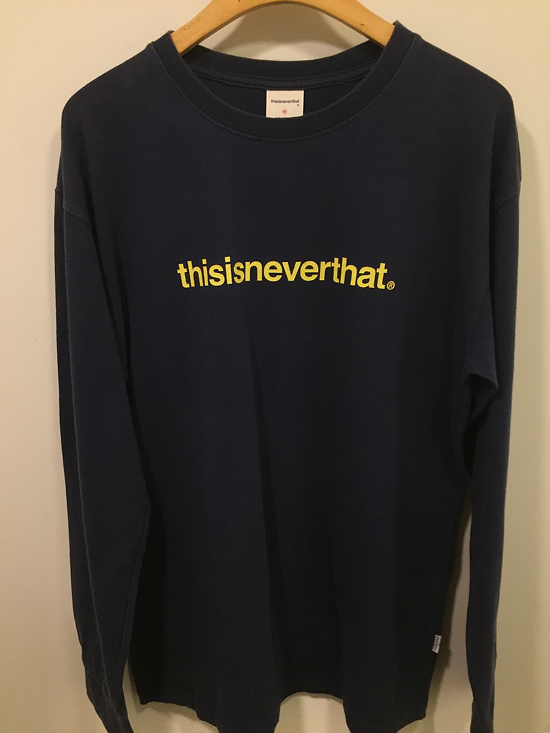 공용 디스이즈네버댓 라운드긴팔티 100 상품이미지2