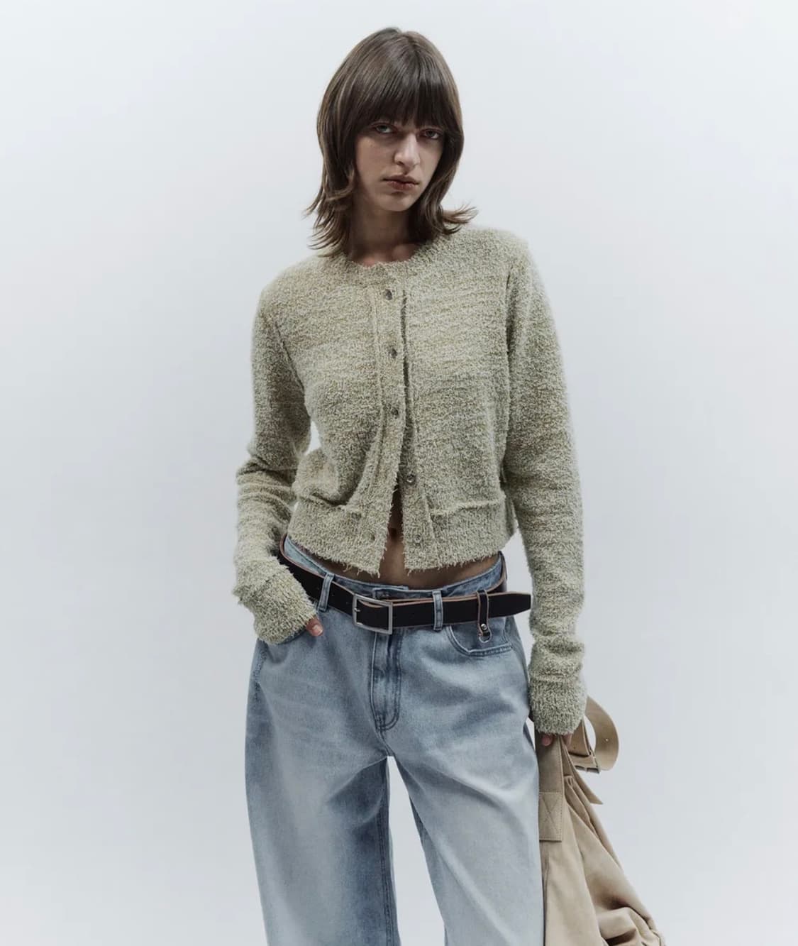 인사일런스 페더 얀 카디건S 여성가디건 상품이미지1