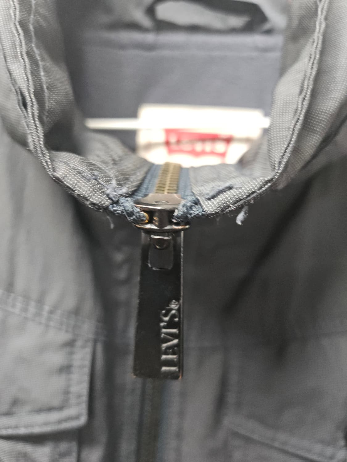 리바이스 배색 그레이 자켓 S  90  남성용 상품이미지2