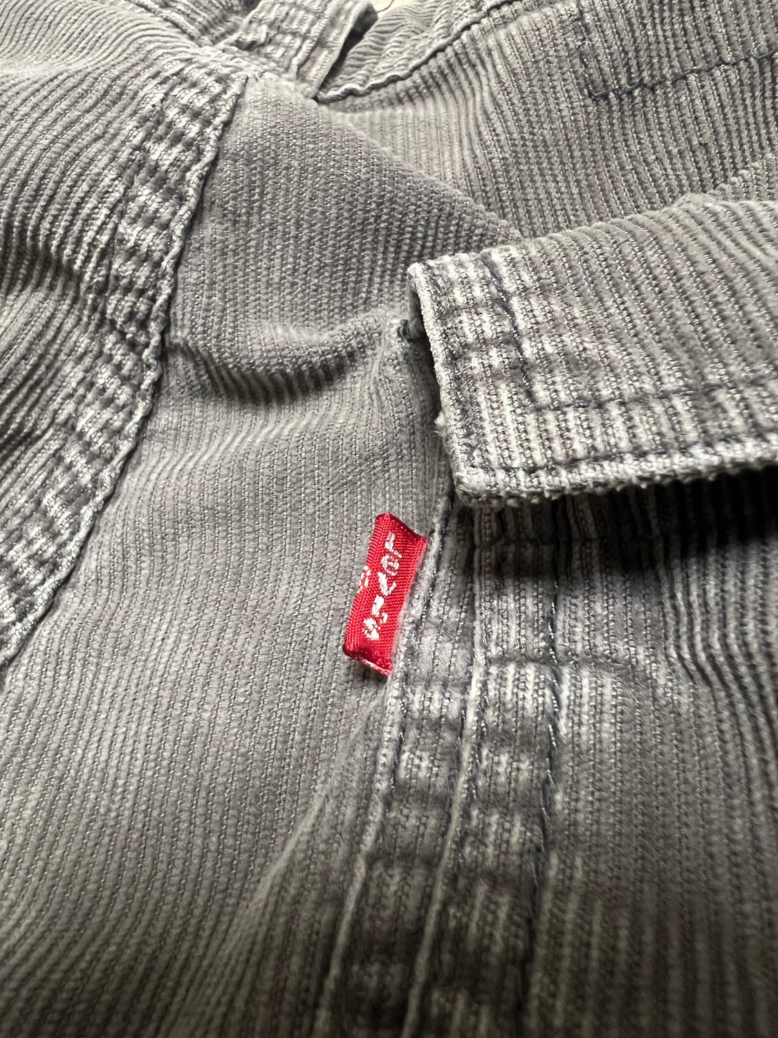 리바이스 코듀로이 카고 팬츠 루즈 스트레이트 / 그레이 (W32xL34) 상품이미지8