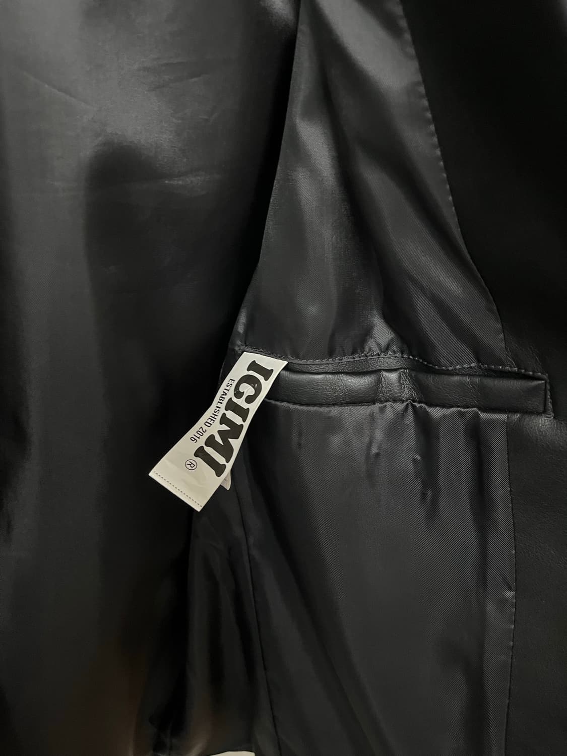 [이치미] Punk leather jacket_black 상품이미지8