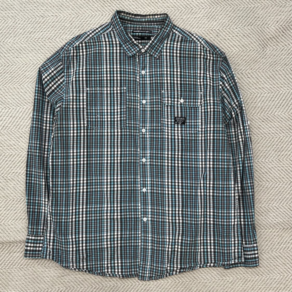 에코언리미티드 체크 셔츠 r2738 상품이미지1