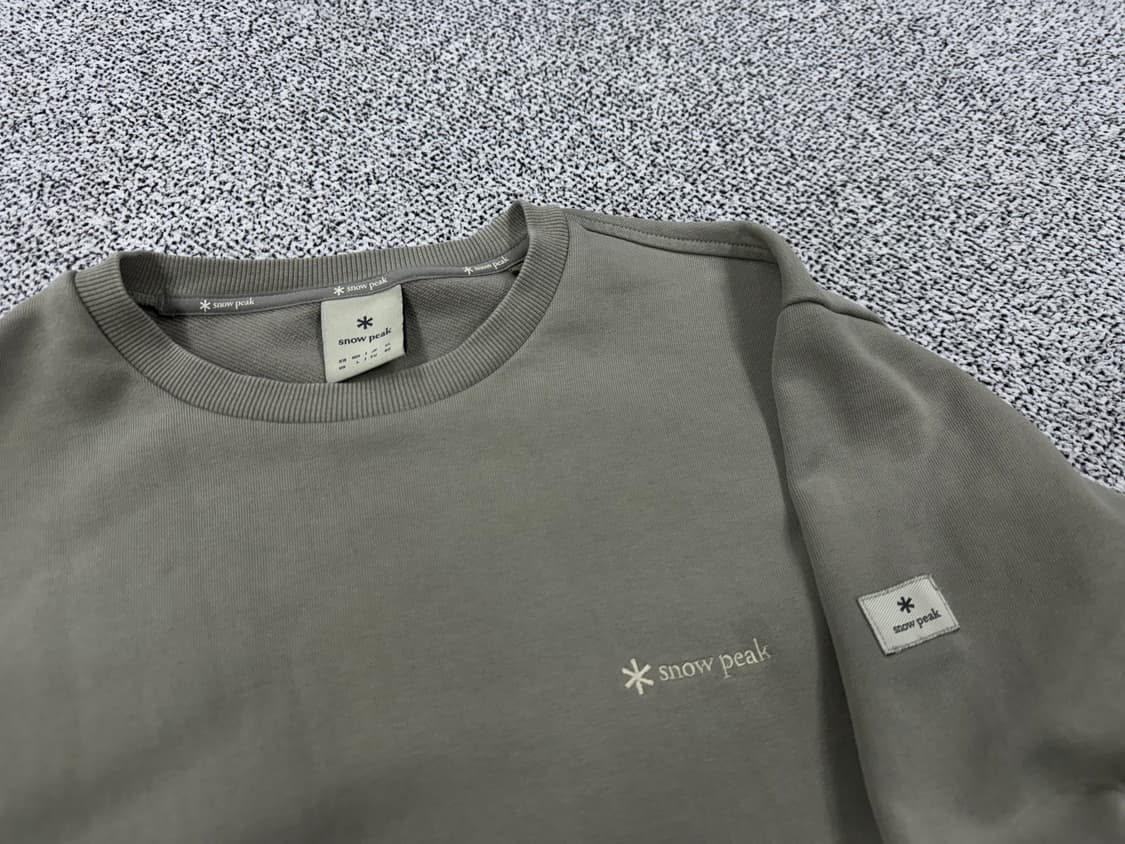 스노우피크 맨투맨  상품이미지2