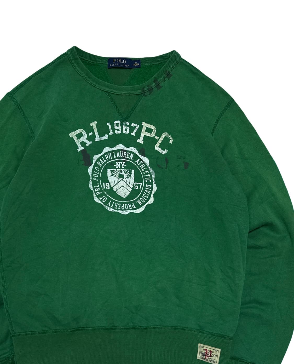 폴로 랄프로렌 RLPC 딥그린 맨투맨 상품이미지2
