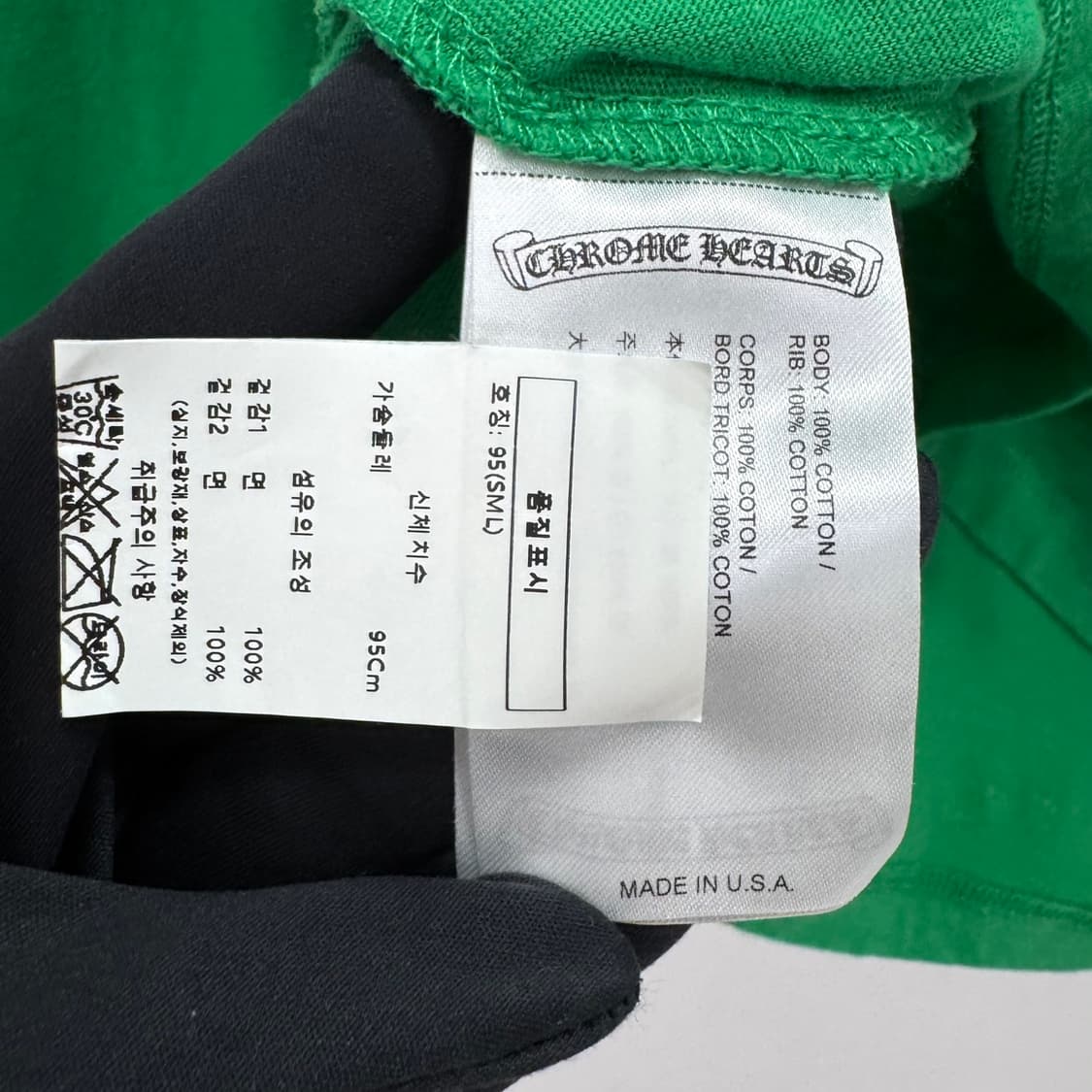 [S사이즈] 크롬하츠 33 홀스슈 로고 긴팔 롱슬리브 티셔츠 상품이미지7