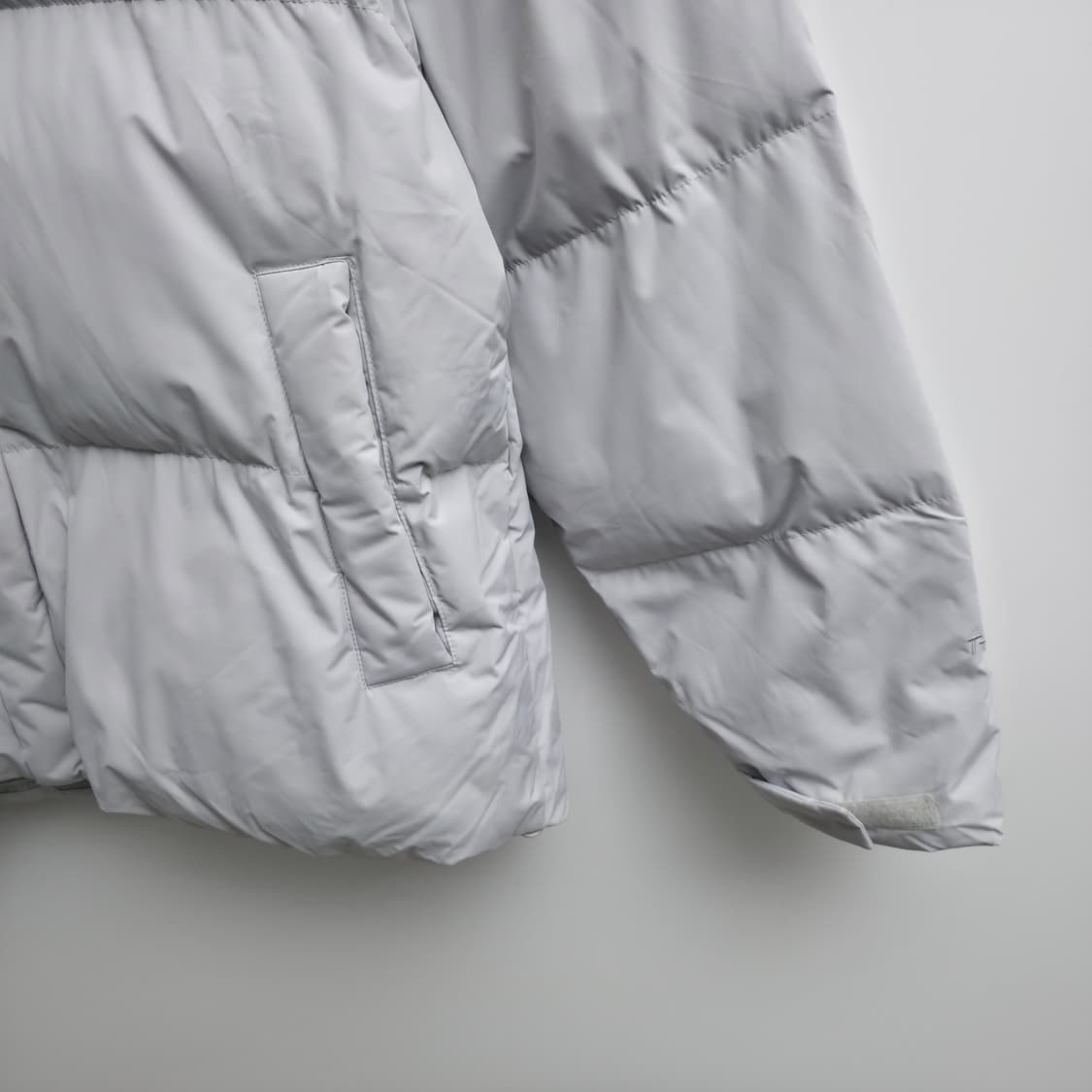 [L] 노스페이스 리버턴 키볼 패딩 라이트그레이 상품이미지3
